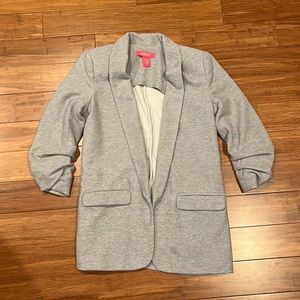 Grey Blazer (no buttons)